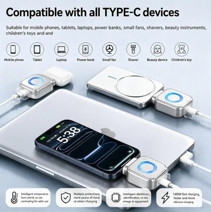 USB c brzi punjac kompatibilan sa vise type c uredjaja