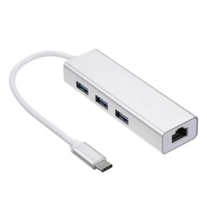 usb c hub sa 3 usb porta i ethernet prikljuckom