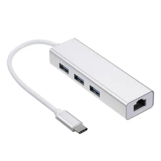 usb c hub sa 3 usb porta i ethernet prikljuckom