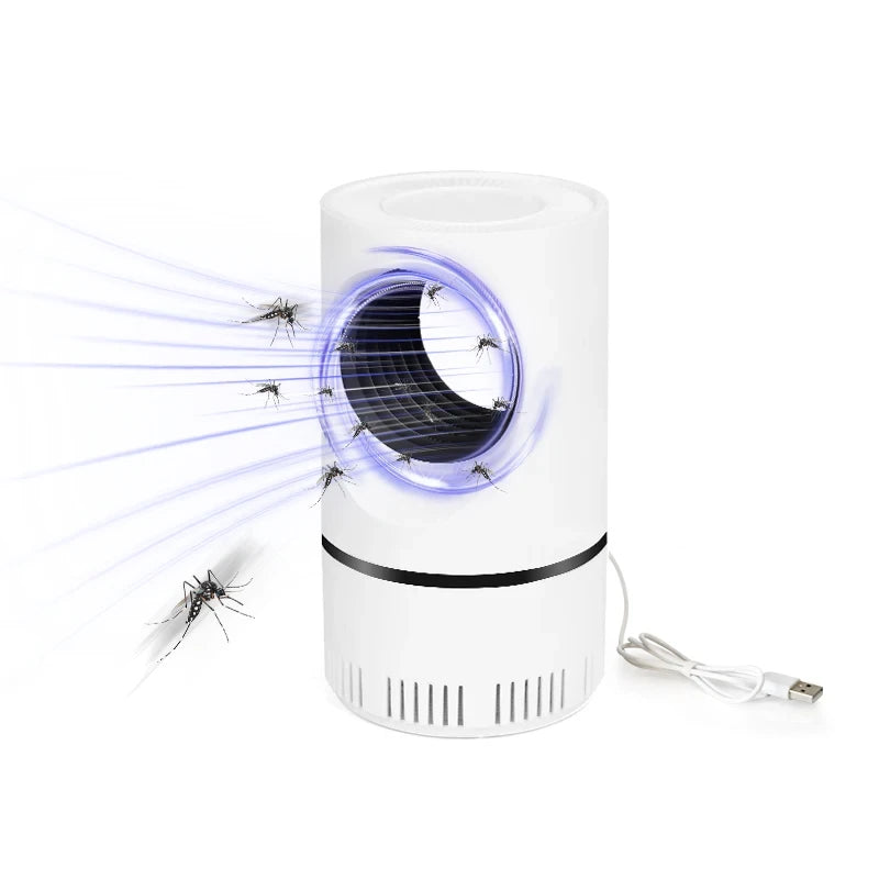 Bela USB lampa protiv komaraca sa UV svetlom