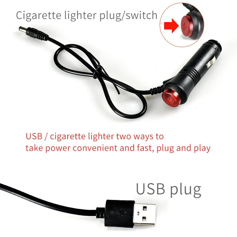 usb i upaljac prikljucak za led svetla u automobilu
