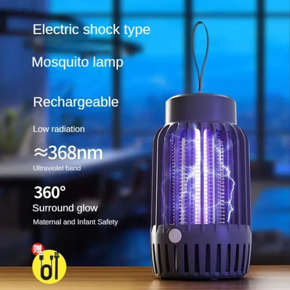 Punjiva UV lampa protiv komaraca sa elektricnom resetkom