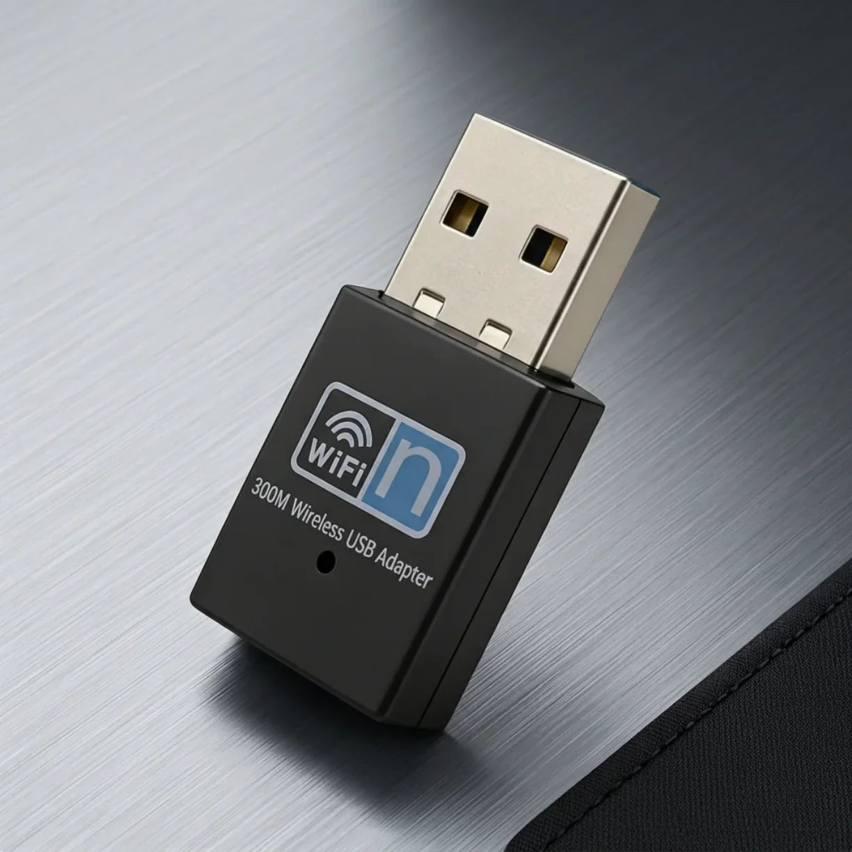 USB WiFi prijemnik 300Mbps crni adapter