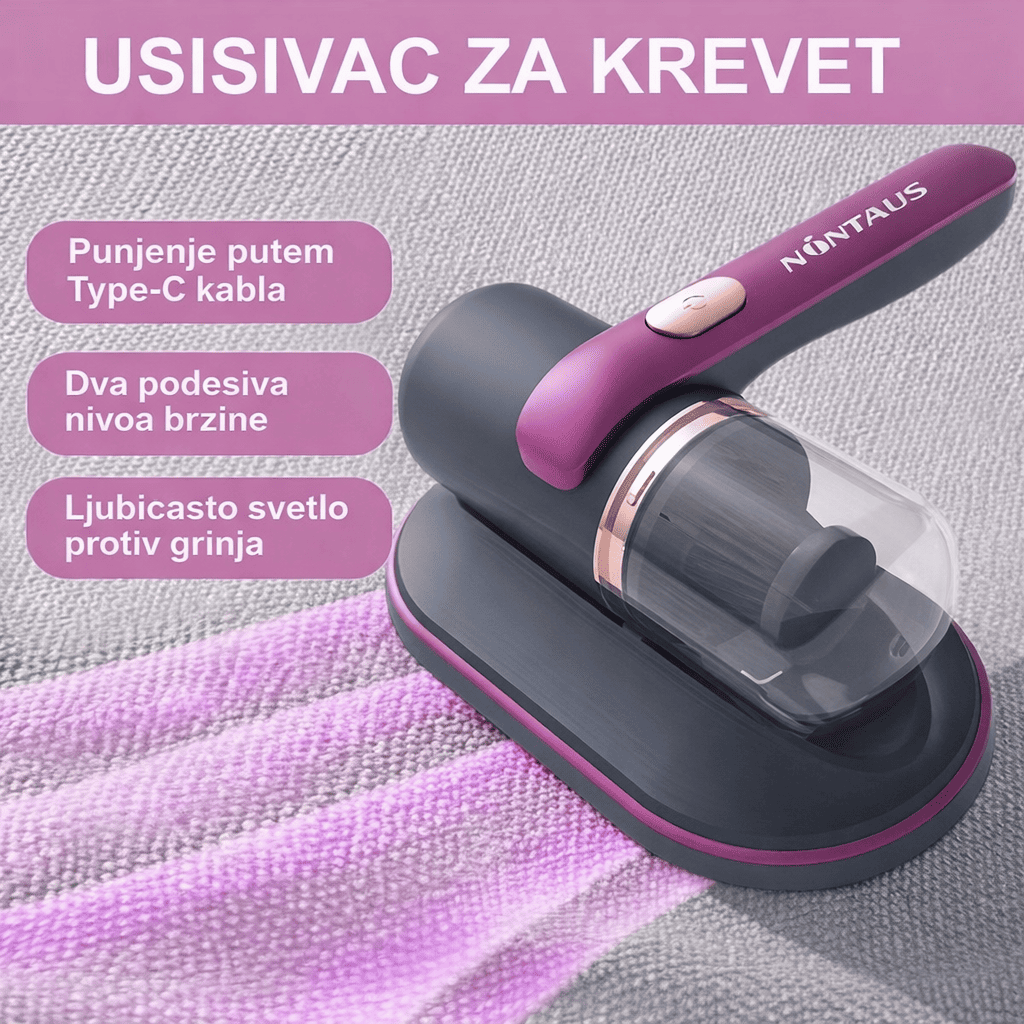 usisivac protiv grinja za ciscenje duseka i kreveta
