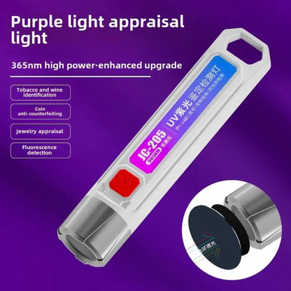 UV lampa 365nm za proveru novca nakita i fluorescentnih oznaka