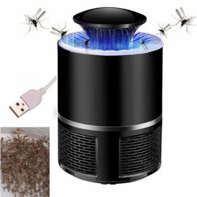 UV lampa za komarce, USB punjenje. Privlaci insekte, sakuplja ih u posudu, laka za ciscenje.