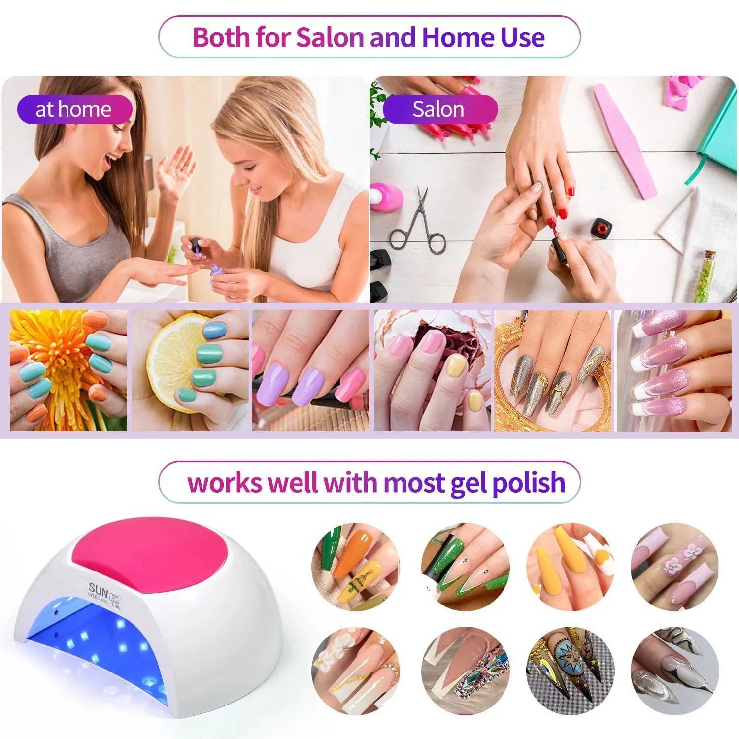 uv led lampa salon i kucna upotreba gel polish