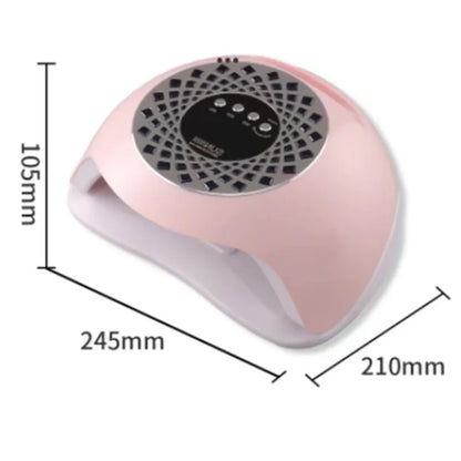 Dimenzije UV LED lampe za nokte 268W 245x210x105 mm