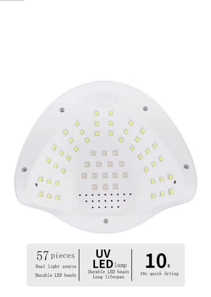 unutrasnjost uv led lampe za nokte sa 57 dioda