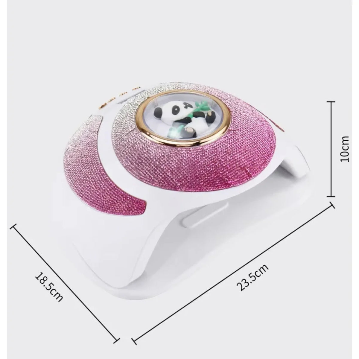 dimenzije uv led lampe za nokte panda 23.5x18.5x10 cm
