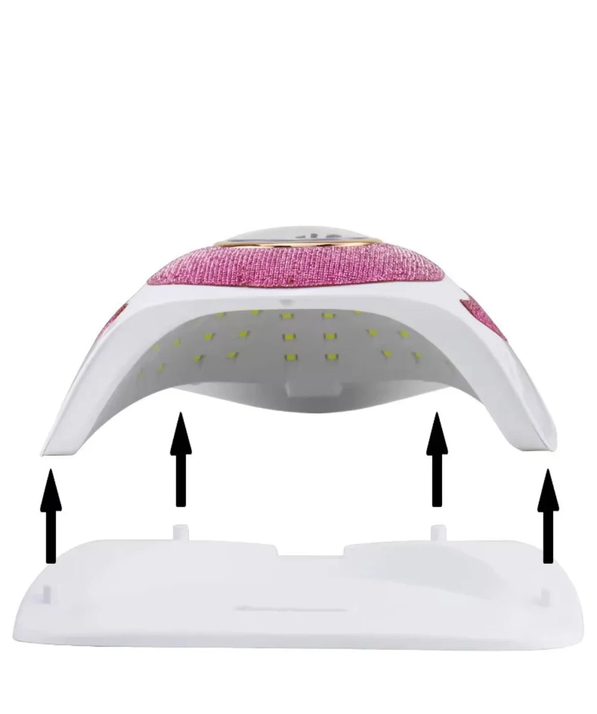 uv led lampa za nokte sa skidljivom bazom za pedikir