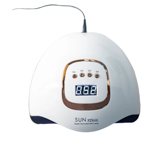 UV LED lampa za nokte SUN X25 MAX sa LCD displejem odozgo