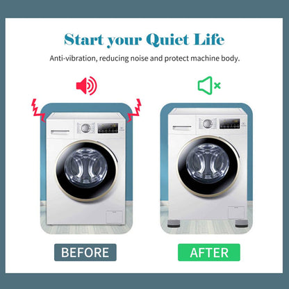 Smanjenje vibracija veš mašine uz antivibracione podloge