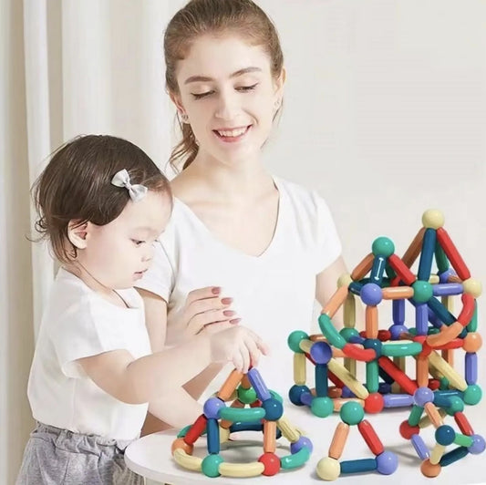Edukativne magnetne kocke za decu set 46kom - Azijashop
