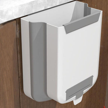 bela viseća kuhinjska kanta za otpad montirana na vrata kuhinjskog elementa