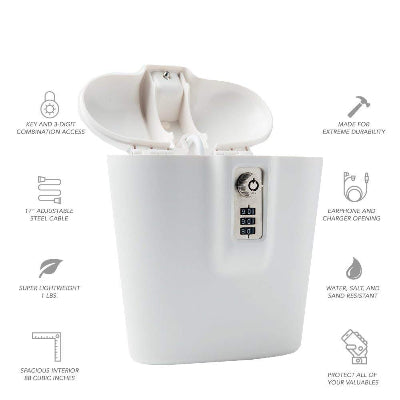 Vodootporna kutija sa sifrom sigurno cuvanje otporna na udarce i padove