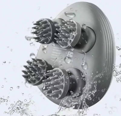 Vodootporni masazer za glavu, bezbedan za upotrebu pod tusem, pruza opustajucu masazu