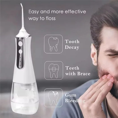 Oralni irigator za ciscenje zuba i negu desni