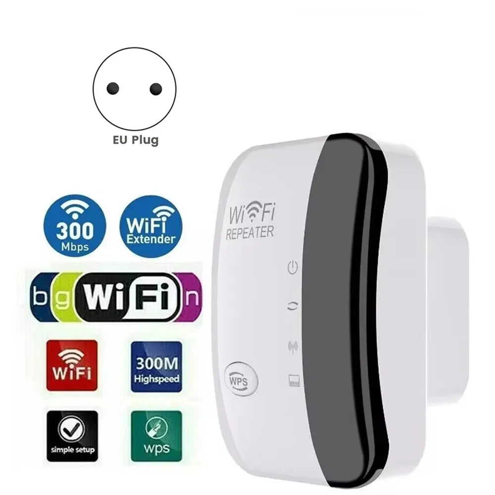 WiFi repeater sa EU utikacem za pojacavanje bezicnog signala u zatvorenom prostoru