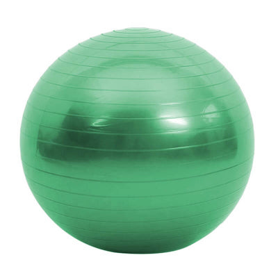 Atraktvna zelena pilates lopta za efikasan trening celog tela.