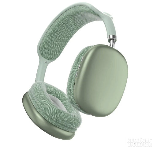 Zelene bezicne bluetooth slusalice preko glave