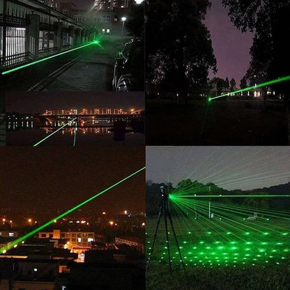 zeleni laserski pokazivac 303 jak snop velikog dometa vidljiv nocu na velikoj udaljenosti