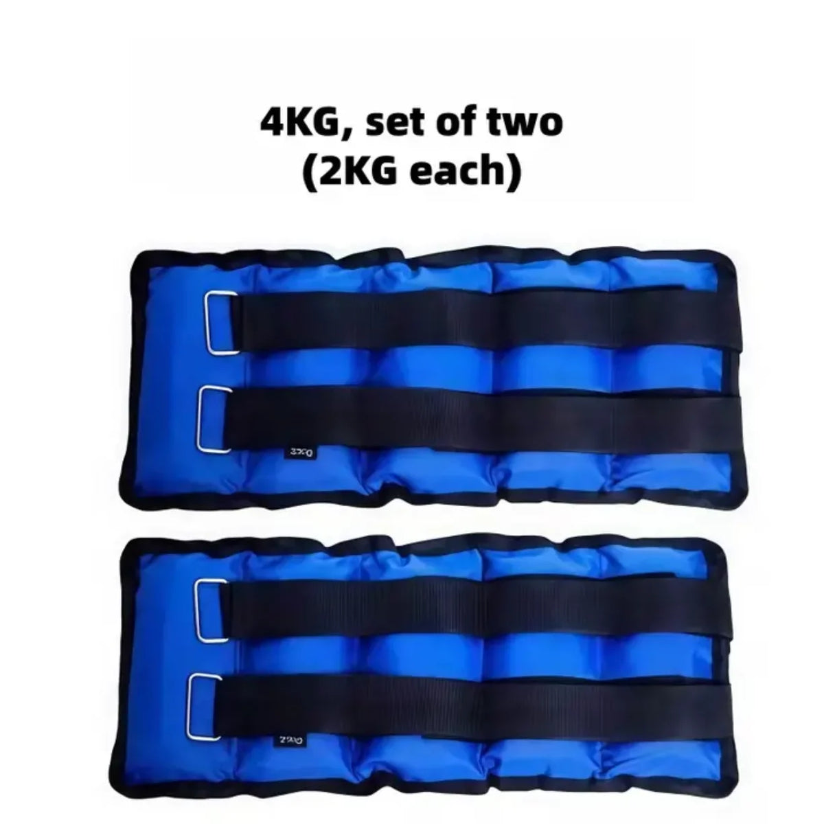 Set zglobnih tegova ukupne tezine 4 kg
