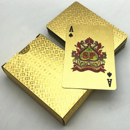 luksuzne karte za poker zlatni dizajn